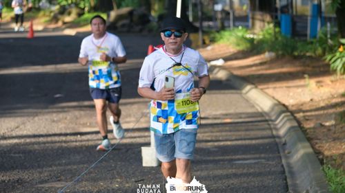 Race photo from Taman Budaya x BOGORUN 2025
