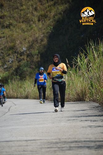 Race photo from Kelud Vertical Challenge 2024