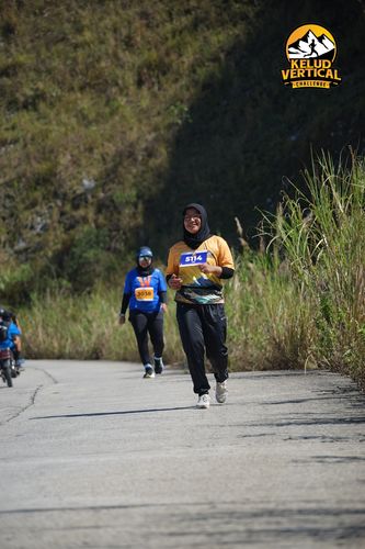Race photo from Kelud Vertical Challenge 2024