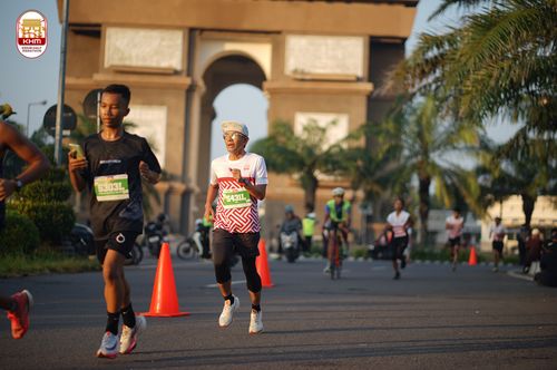 Race photo from Kediri Half Marathon 2024