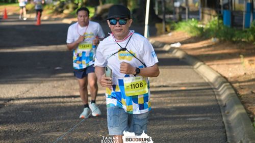 Race photo from Taman Budaya x BOGORUN 2025