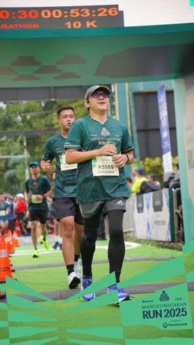 Race photo from Mangkunegaran Run 2025
