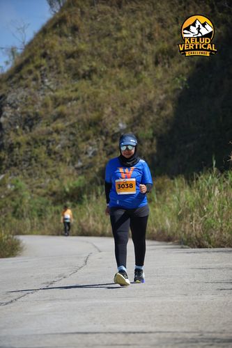Race photo from Kelud Vertical Challenge 2024