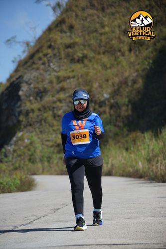 Race photo from Kelud Vertical Challenge 2024