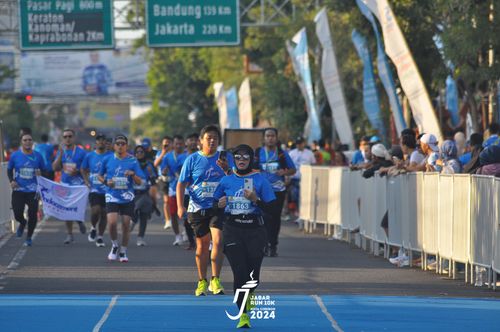 Race photo from Jabar Run 10K 2024