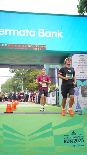 Race photo from Mangkunegaran Run 2025