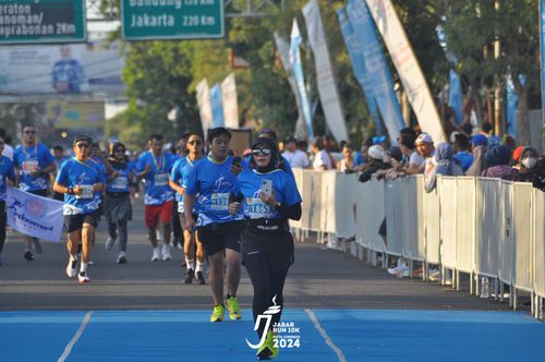 Race photo from Jabar Run 10K 2024