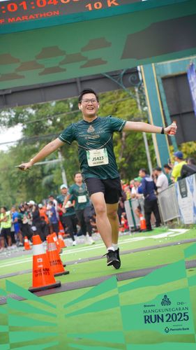 Race photo from Mangkunegaran Run 2025