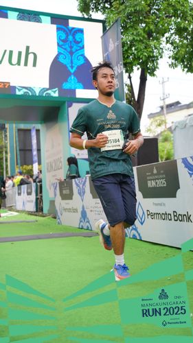 Race photo from Mangkunegaran Run 2025