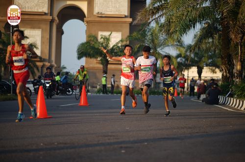 Race photo from Kediri Half Marathon 2024