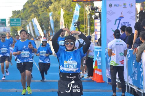 Race photo from Jabar Run 10K 2024