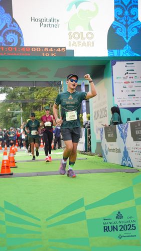 Race photo from Mangkunegaran Run 2025