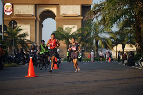 Race photo from Kediri Half Marathon 2024