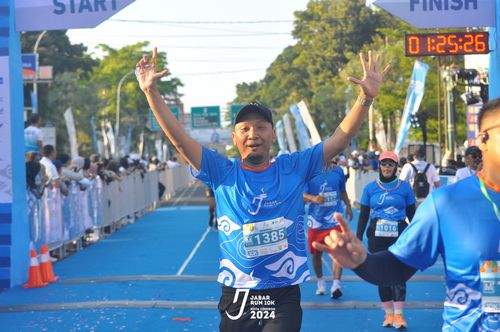 Race photo from Jabar Run 10K 2024
