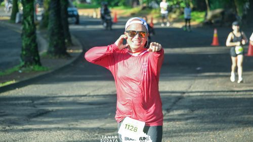 Race photo from Taman Budaya x BOGORUN 2025