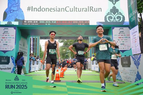 Race photo from Mangkunegaran Run 2025