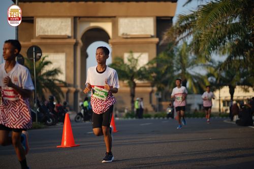 Race photo from Kediri Half Marathon 2024