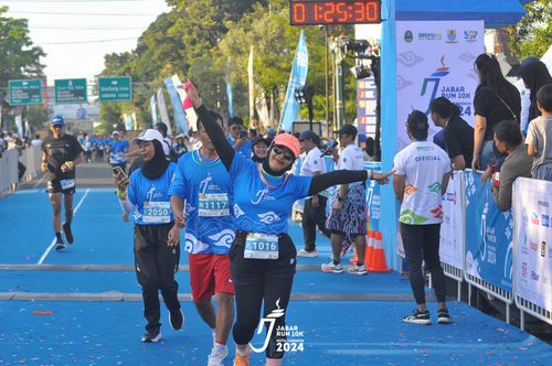 Race photo from Jabar Run 10K 2024