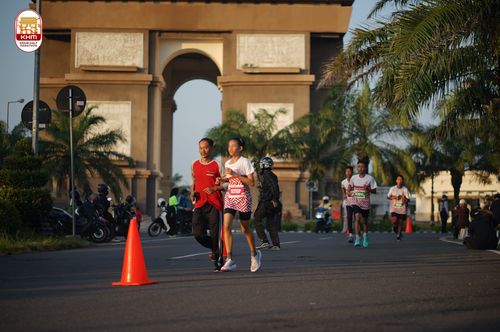 Race photo from Kediri Half Marathon 2024