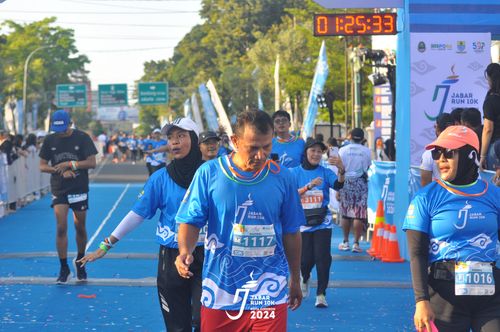 Race photo from Jabar Run 10K 2024