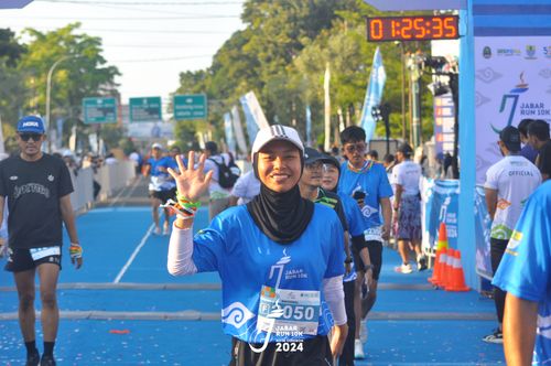 Race photo from Jabar Run 10K 2024