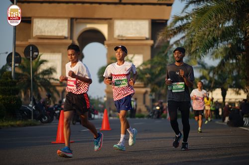 Race photo from Kediri Half Marathon 2024