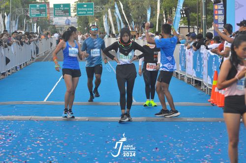 Race photo from Jabar Run 10K 2024