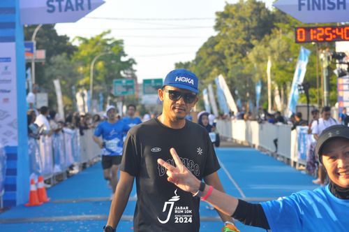 Race photo from Jabar Run 10K 2024