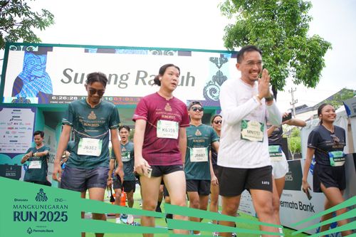 Race photo from Mangkunegaran Run 2025