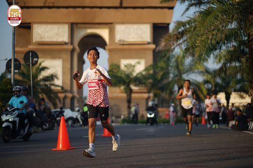 Race photo from Kediri Half Marathon 2024