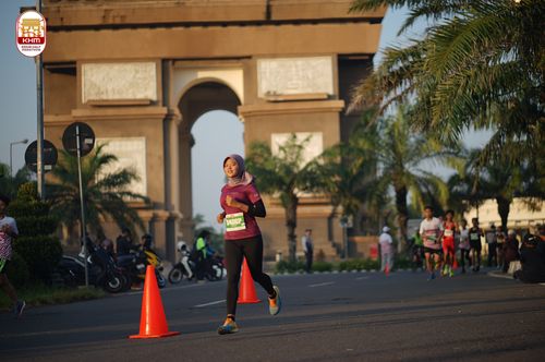 Race photo from Kediri Half Marathon 2024