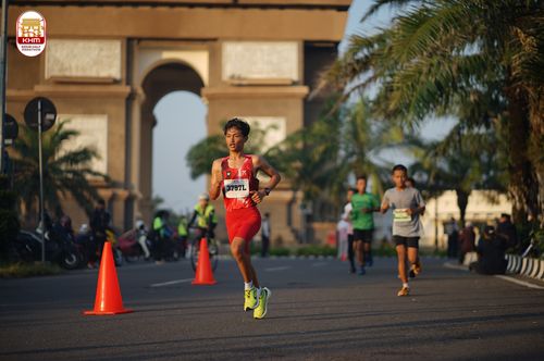 Race photo from Kediri Half Marathon 2024