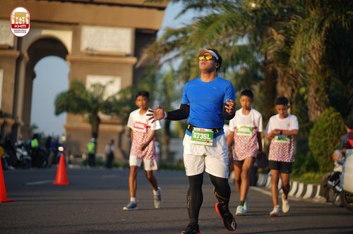 Race photo from Kediri Half Marathon 2024