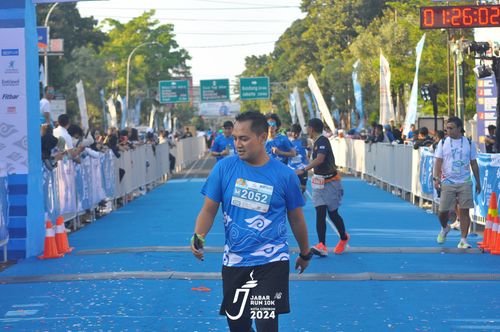 Race photo from Jabar Run 10K 2024