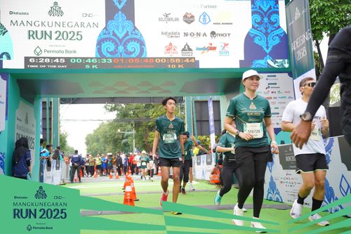Race photo from Mangkunegaran Run 2025