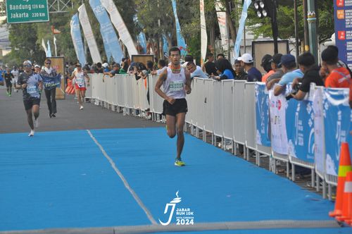 Race photo from Jabar Run 10K 2024