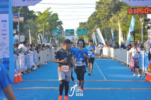 Race photo from Jabar Run 10K 2024
