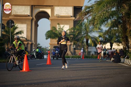 Race photo from Kediri Half Marathon 2024