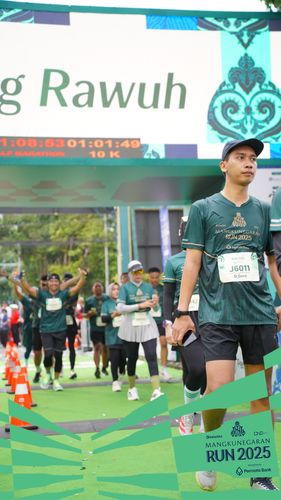 Race photo from Mangkunegaran Run 2025