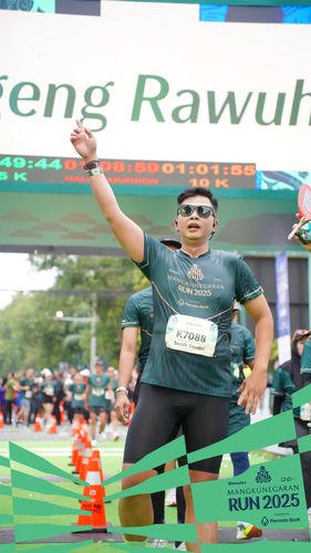 Race photo from Mangkunegaran Run 2025