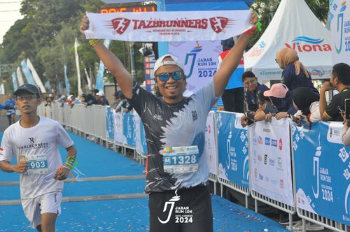 Race photo from Jabar Run 10K 2024