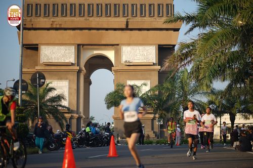 Race photo from Kediri Half Marathon 2024