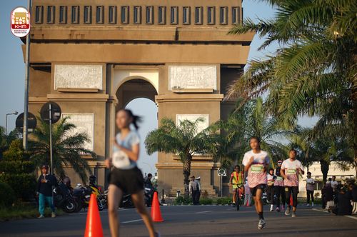 Race photo from Kediri Half Marathon 2024