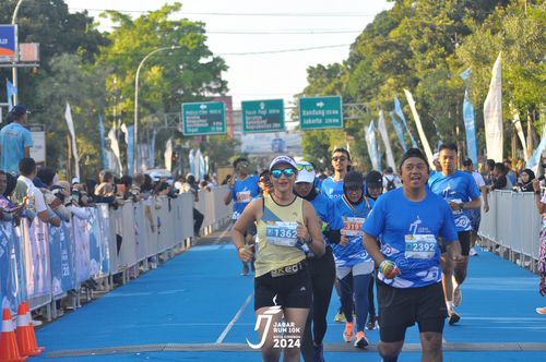Race photo from Jabar Run 10K 2024