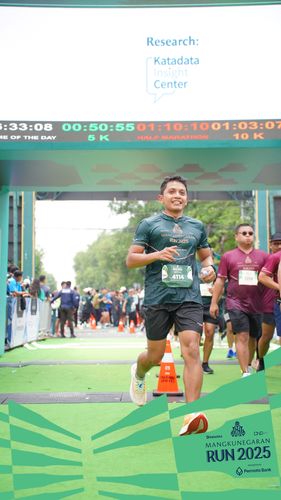 Race photo from Mangkunegaran Run 2025
