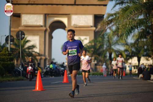 Race photo from Kediri Half Marathon 2024