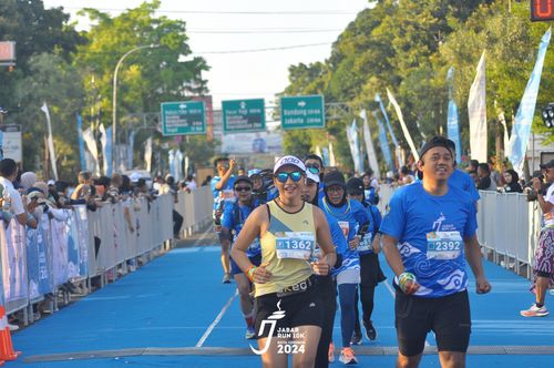 Race photo from Jabar Run 10K 2024