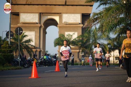 Race photo from Kediri Half Marathon 2024