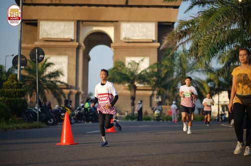 Race photo from Kediri Half Marathon 2024