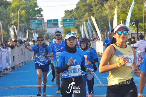 Race photo from Jabar Run 10K 2024